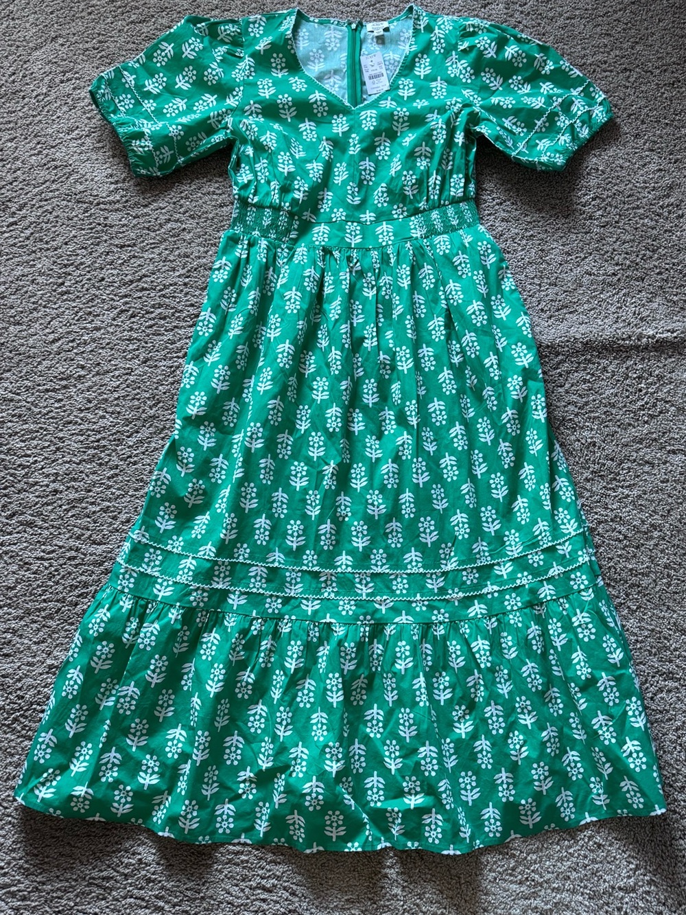 J.Crew Floral Print Dress